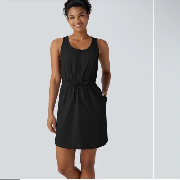 HALARA Women's Black Mini Dress Small - Picture 2 of 12